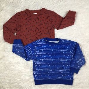 Toddler boy sweatshirt bundle lot